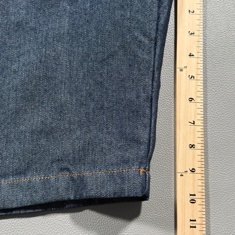 Vintage Phat Farm Mens‎ Denim Carpenter Shorts 36 Blue 100% Cotton Workwear